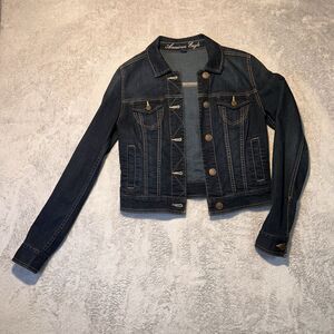 2012 Vintage American Eagle Denim Jacket Size Small